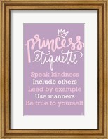 Princess Etiquette Fine Art Print