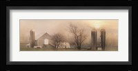 Old Stone Barn Fine Art Print