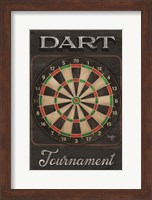 Dart Tournament Fine Art Print