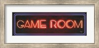Game Room Neon Sign Fine Art Print