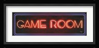 Game Room Neon Sign Fine Art Print