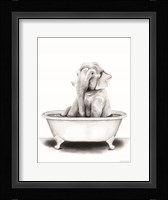 Elephant in Tub Fine Art Print