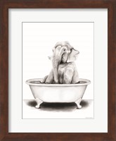 Elephant in Tub Fine Art Print