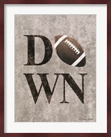 Football DOWN Fine Art Print