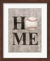 Baseball HOME Fine Art Print