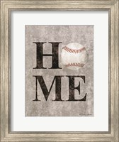 Baseball HOME Fine Art Print