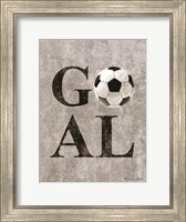 Soccer GOAL Fine Art Print