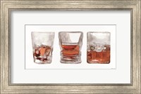 Bourbon Glasses 1 Fine Art Print