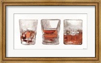 Bourbon Glasses 1 Fine Art Print