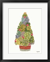 Santa's Succulents Fine Art Print