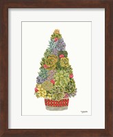 Santa's Succulents Fine Art Print