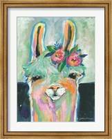 Happy Llama Fine Art Print