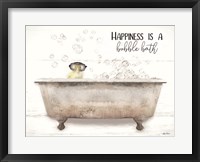 Happiness Bubble Bath Fine Art Print