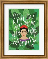 Frida - Wings to Fly Fine Art Print