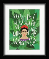 Frida - Wings to Fly Fine Art Print