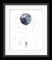Moon Balloon Fine Art Print