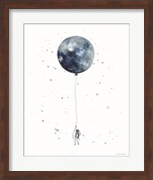 Moon Balloon Fine Art Print