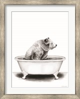Bear in Tub Fine Art Print