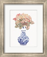 Blue and White Vase 4 Fine Art Print
