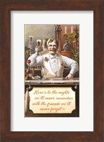 Happy Drinking Fine Art Print