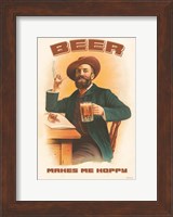 Beer Makes Me Hoppy Fine Art Print