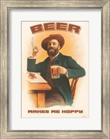 Beer Makes Me Hoppy Fine Art Print