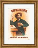 Beer Makes Me Hoppy Fine Art Print