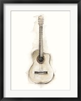 Ethan's Guitar II Fine Art Print