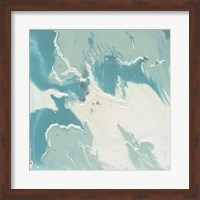 Marbled Aqua I Fine Art Print