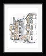 Watercolor Travel Sketchbook I Fine Art Print