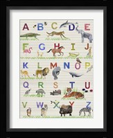 Alphabet Animals Fine Art Print