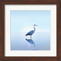 Beachscape Heron II Fine Art Print