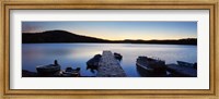 Lakescape Panorama I Fine Art Print