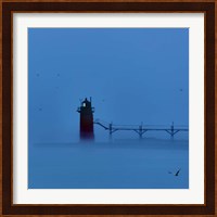 Lighthouse at Night II Fine Art Print