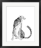 Chrome Cheetah I Framed Print