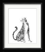 Chrome Cheetah II Framed Print