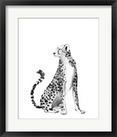 Chrome Cheetah II Framed Print