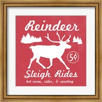 Reindeer Rides I Fine Art Print