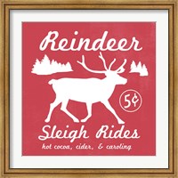 Reindeer Rides I Fine Art Print