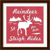Reindeer Rides II Fine Art Print