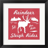 Reindeer Rides II Fine Art Print