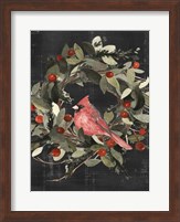 Christmas Cardinal I Fine Art Print