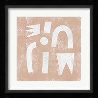 Pink Ratio II Framed Print