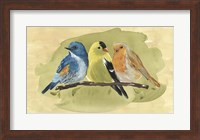 Bird Perch I Fine Art Print