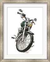Motorcycles in Ink I Fine Art Print
