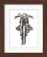 Motorcycles in Ink II Fine Art Print
