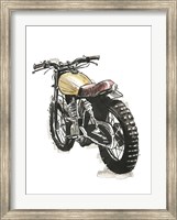 Motorcycles in Ink III Fine Art Print
