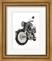 Motorcycles in Ink IV Fine Art Print