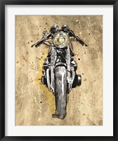 Metallic Rider I Fine Art Print