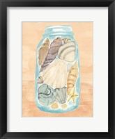 Shell Collecting II Framed Print